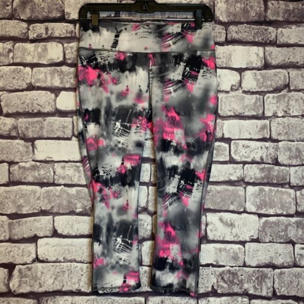 Ideology Elastic Waist Crop Pants Size Small